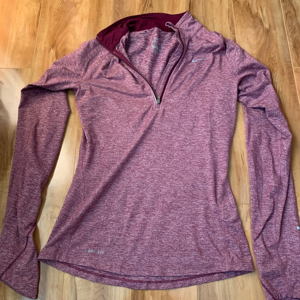 Nike dri-fit quarter zip